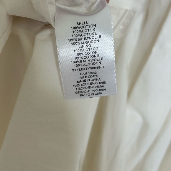 Eri + Ali Corset-Seamed Midi Dress in White - Picture 5 of 8